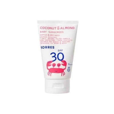 KORRES Coconut & Almond Baby Sunscreen SPF30 100ml