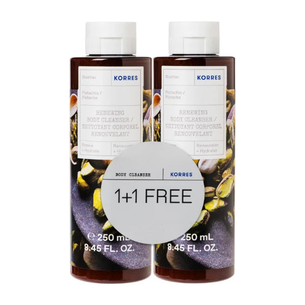 KORRES Φυστίκι Αφρόλουτρο 250 ml 1+1 Δώρο
