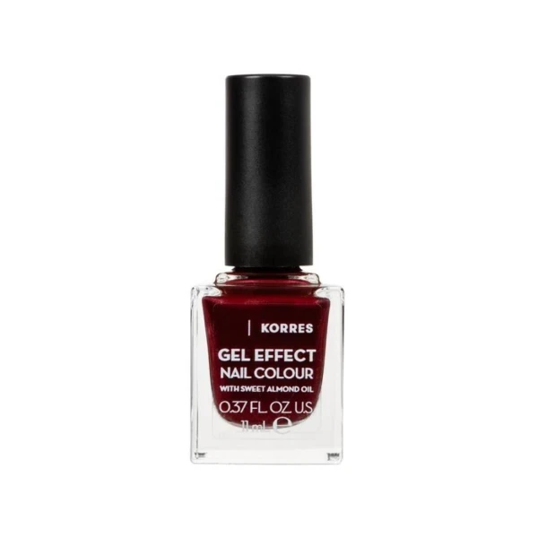 KORRES Gel Effect Nail Colour 55 Pomegranate 11ml