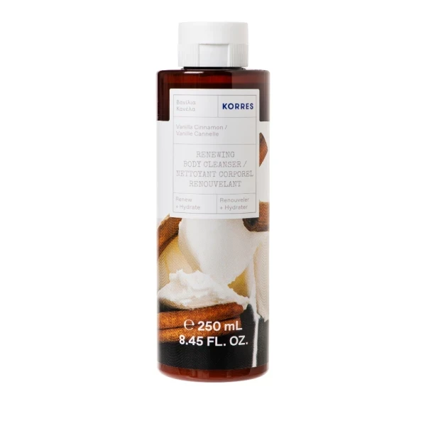 KORRES Βανίλια Κανέλα Αφρόλουτρο 250ml