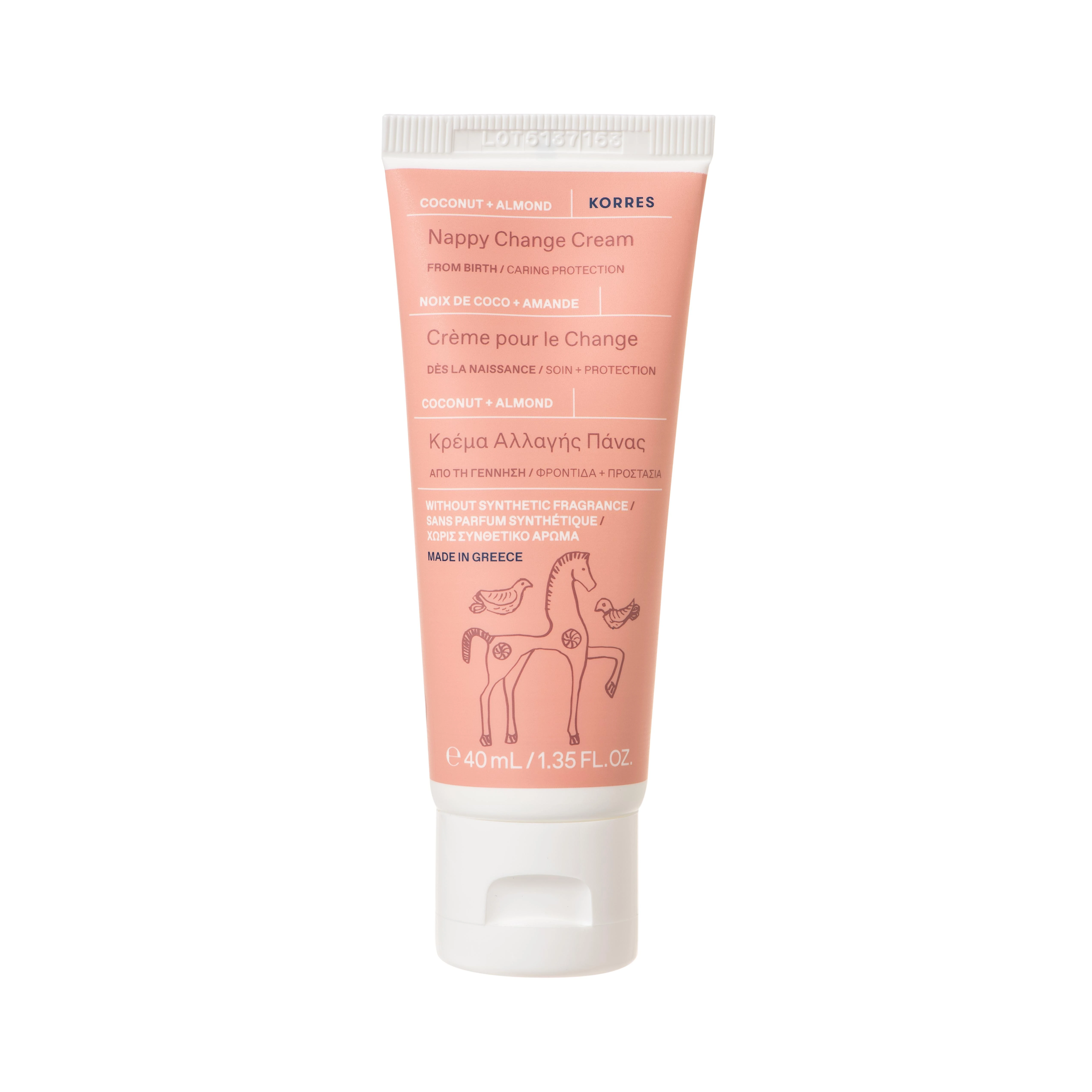 KORRES Nappy Change Cream Coconut & Almond 40ml