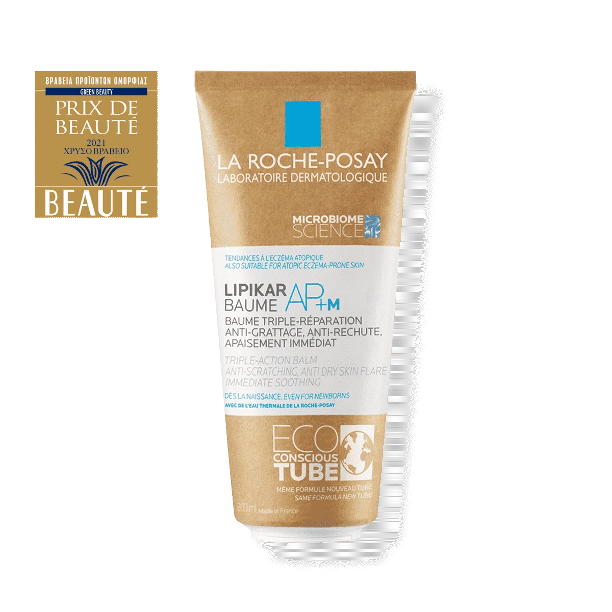 LA ROCHE-POSAY Lipikar Baume Ap+M Triple Action Balm Anti-Scratching, Anti-Dry Skin Flare-Ups, Immediate Soothing 200ml