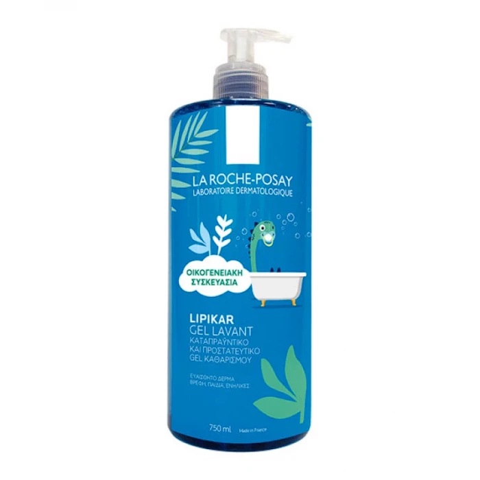 LA ROCHE-POSAY Lipikar Gel Lavant Soothing Protective Shower Gel 750ml με 350ml Δωρεάν Προϊόν