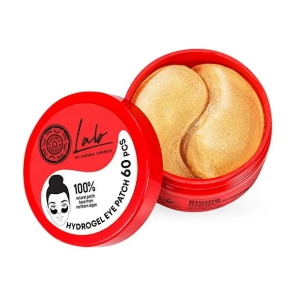 NATURA SIBERICA Biome Hydrogel Patches Ματιών με Χρυσό 24K για Αναζωογόνηση 60 Τεμάχια