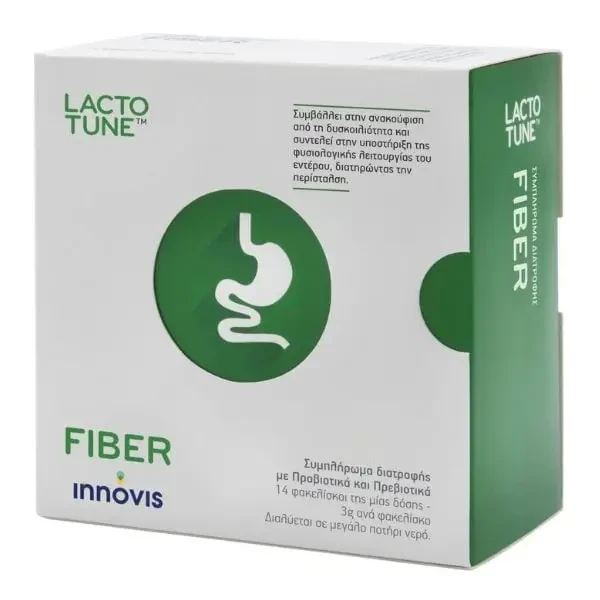 LACTOTUNE Lactotune Fiber 14 Φακελίσκοι των 3g