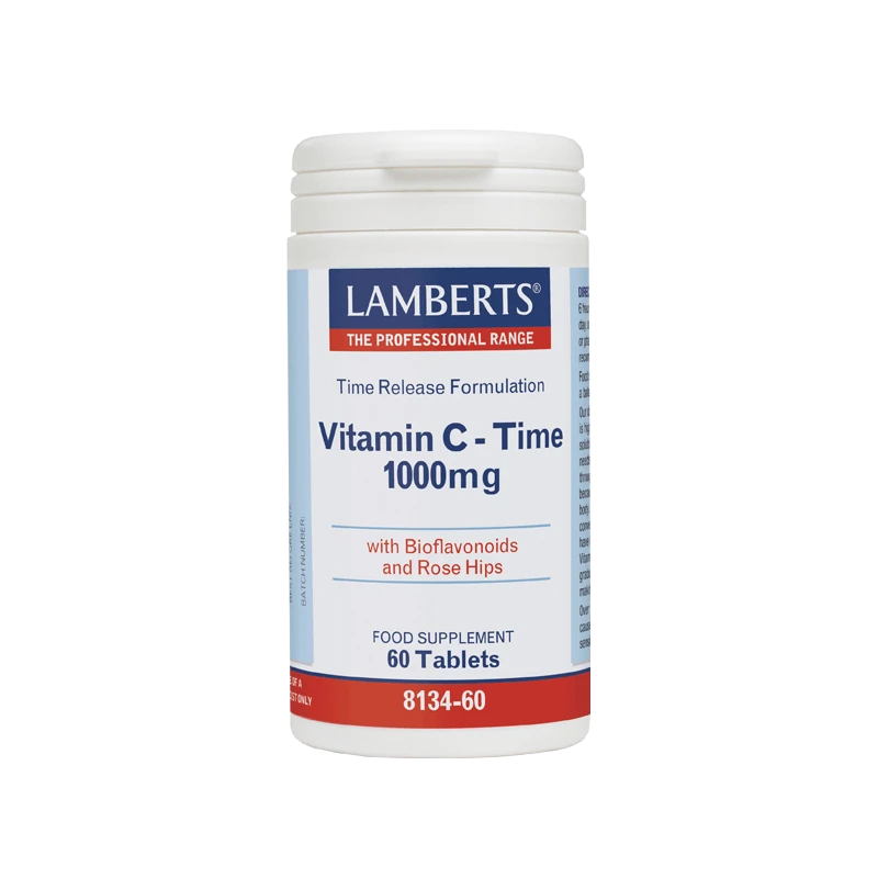 LAMBERTS Vitamin C-Time 1000mg 60 Ταμπλέτες