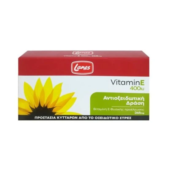 LANES Vitamin E 400iu 30 Μαλακές Κάψουλες