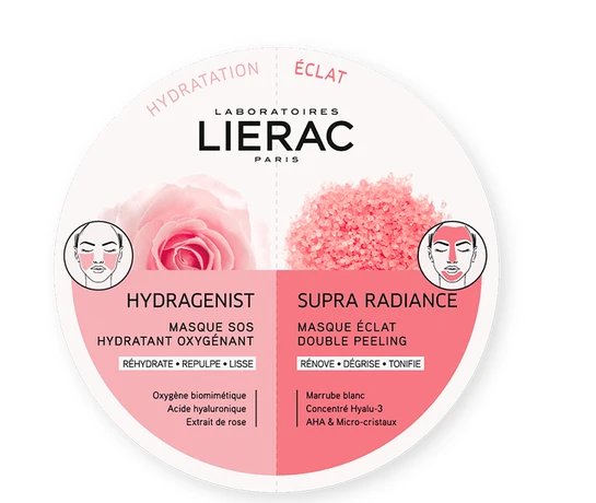 LIERAC Hydragenist & Supra Radiance Mask 2x6ml