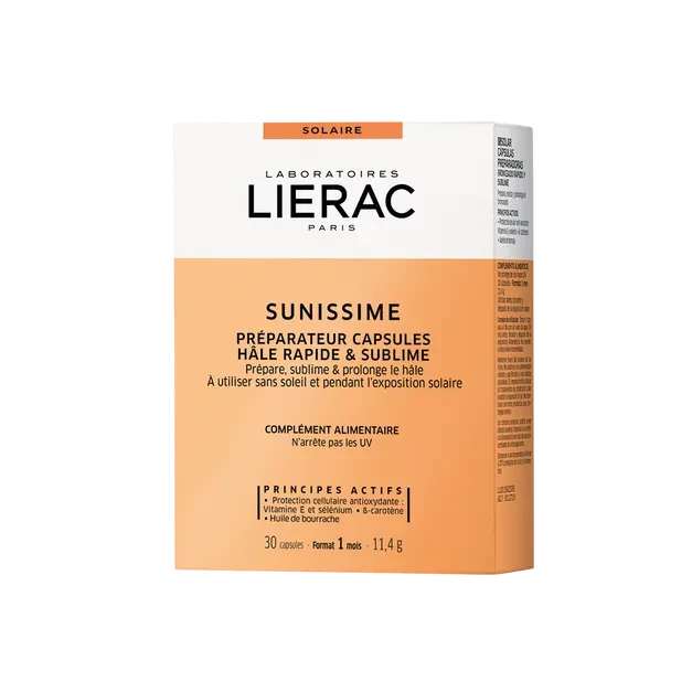 LIERAC Sunissime Sun Care Tan-Preparing 30 Κάψουλες