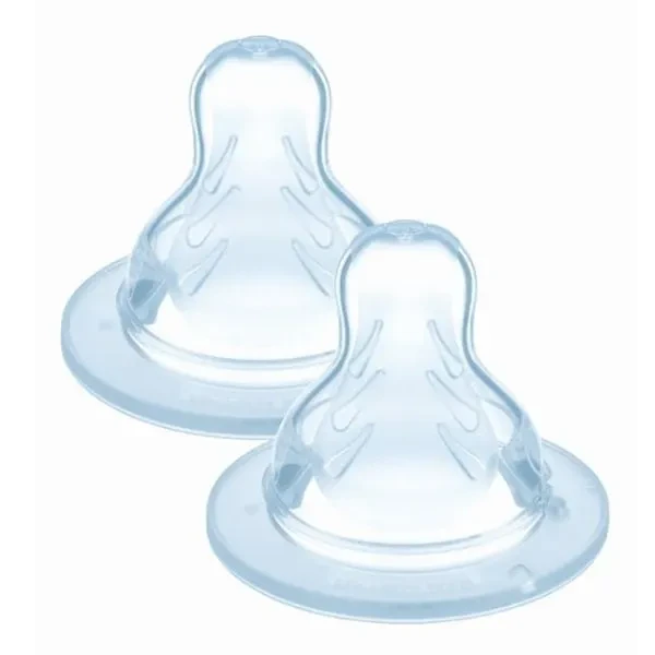 MAM Θηλή Σιλικόνης σε Μέγεθος 3 για Βρέφη από 4 Μηνών 2 Τεμάχια