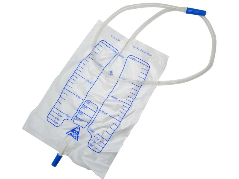 MATSUDA Ουροσυλλέκτες Κλίνης με Κάνουλα 2L 10 Τεμάχια