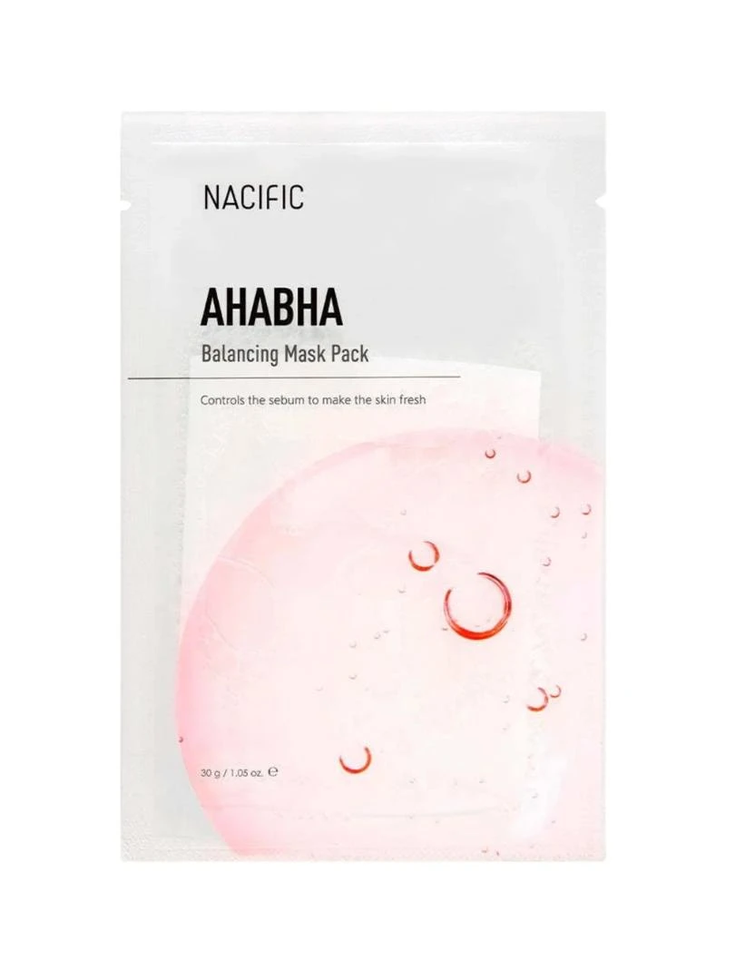 NACIFIC Pink AHA BHA Balancing Mask Pack 1 Τεμάχιο