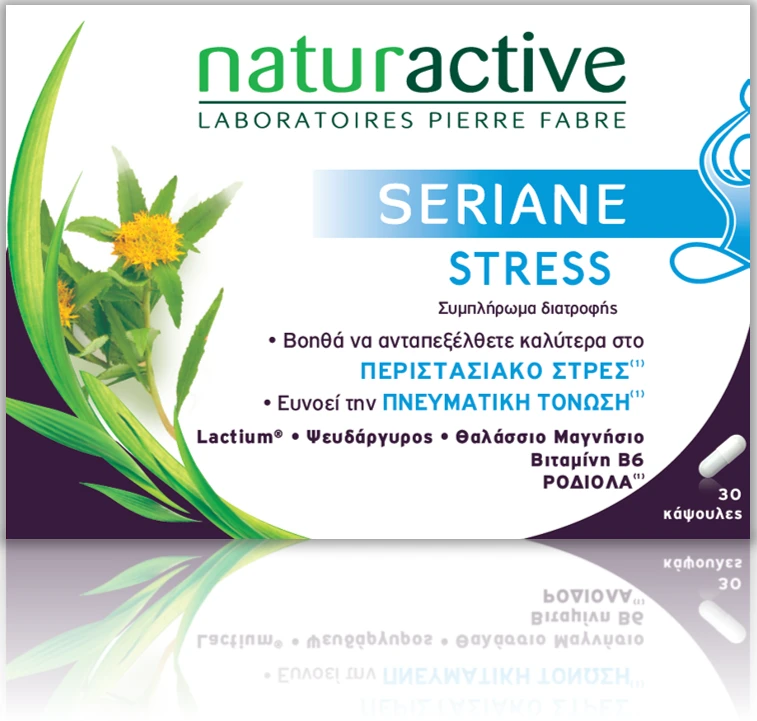 NATURACTIVE Naturactive Seriane Stress 30 Κάψουλες