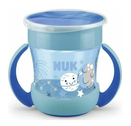 NUK Mini Magic Cup Night με Χείλος και Καπάκι 6m 160ml
