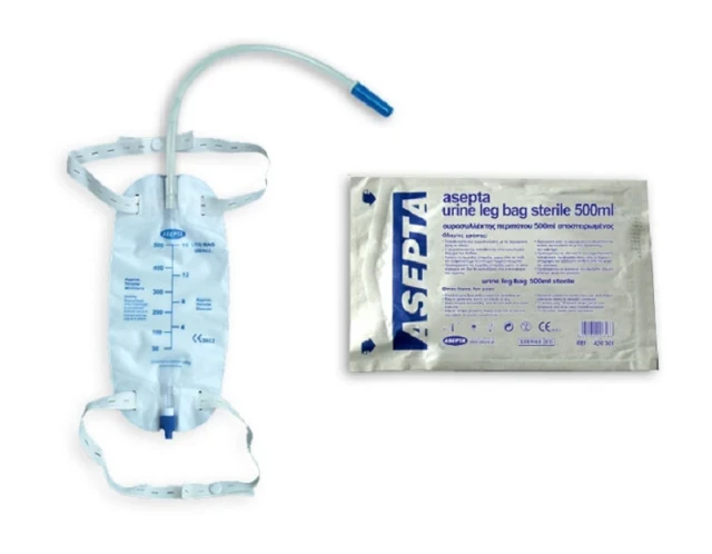 ASEPTA Ουροσυλλέκτης Περιπάτου 500ml 1 Τεμάχιο