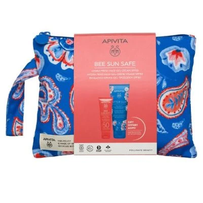 APIVITA Bee Sun Safe Hydra Fresh Face Gel-Cream SPF50 50ml & Δώρο After Sun Προσώπου & Σώματος 100ml