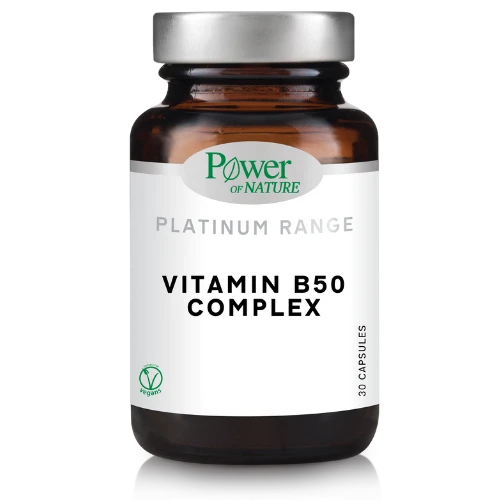 POWER HEALTH Platinum Range Vitamin B50 Complex 30 Κάψουλες