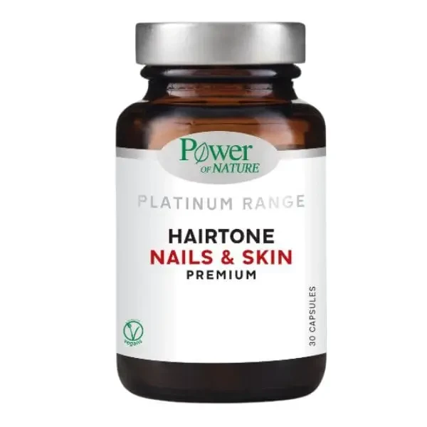 POWER HEALTH Platinum Range Hairtone Nails & Skin Premium 30 Κάψουλες