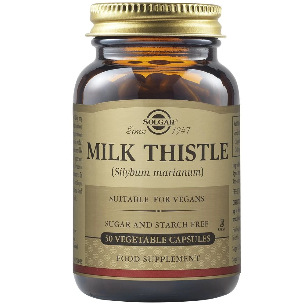 SOLGAR Milk Thistle 50 Φυτοκάψουλες