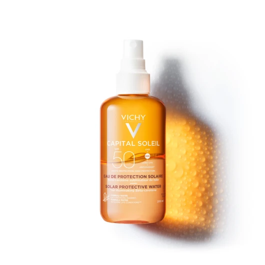 VICHY Capital Soleil Solar Protective Water Enhanced Tan Spf50 200ml