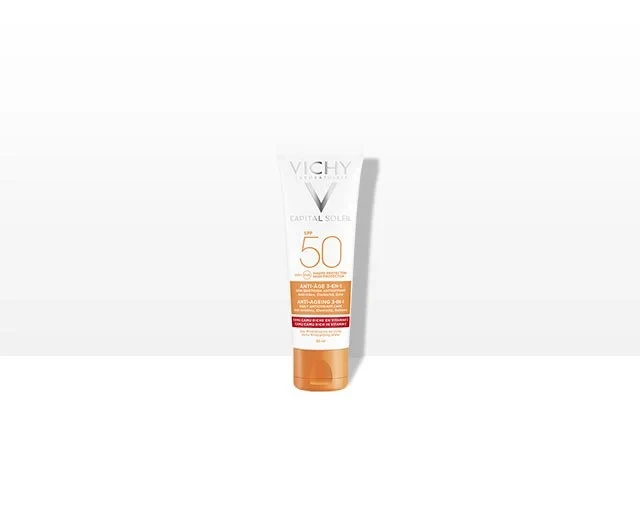 VICHY Capital Soleil Spf50+ Anti-Ageing 3 in 1 All Skin Types 50ml