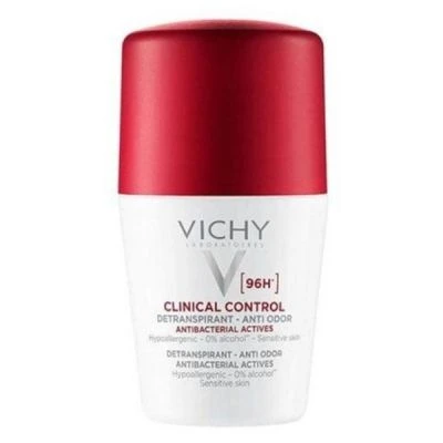 VICHY Deodorant Κατά του Ιδρώτα και της Κακοσμίας 96h Roll 50ml