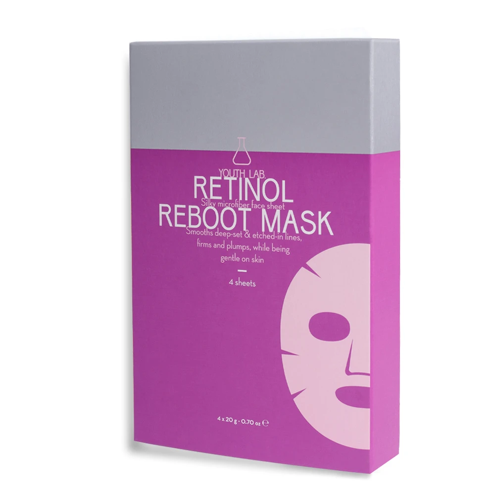 YOUTH LAB Retinol Reboot Mask - Συσκευασία 4 Tεμάχια